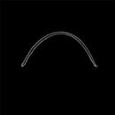 2Pcs Magic Ring and Chain Cool Magic Trick Props Metal Knot Ring On Chain HK