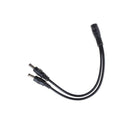5.5x2.1mm 1Male To 2 Female Plug DC Power Splitter Adapter For TV Camera Cabl Bj