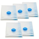 9Pcs/Set Vacuum Storage Bag Transparent Border Foldable Extra Large Compres