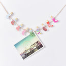 10PCS/Set Christmas Sock Wood Clips Photo Paper Pegs Clothespin Craft Decor