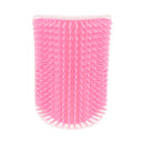 2pcs Cats Brush Corner Cat Massage Self Groomer Comb Brush Pink Cat Product