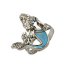 Mermaid Tail Ring Emotion Feeling Color Changing Gift Size Adjustable Ring Ho â„–[