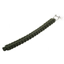 survival bracelet with stainless steel bow shackle - olive drab green Y5F4