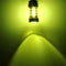 2PCS H7 2323 80W 6000K 16-SMD LED Fog Lights Driving Bulbs for Car - Yellow