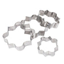 4pcs/set European Wedding Frame Cookie Cutters Biscuits Stainless Steel Too L3U9
