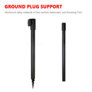Carp Fishing Telescopic Aluminum Bankstick for Buzz Bar Bite Alarm Rod Rest