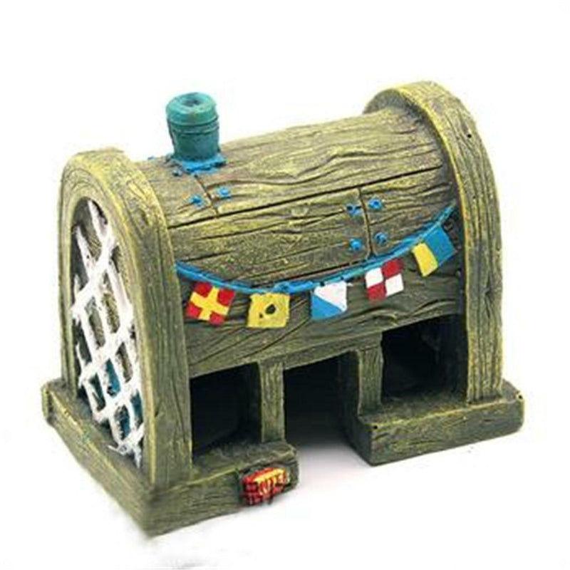 Funny Castle House Fish Tank Aquarium Landscaping Underwater Ornament Decor