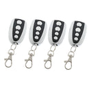 4Pcs Universal Electric Cloning Gate Garage Door Opener Remote Control Fob