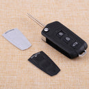3 Buttons Panic Flip Key Blank Refit Remote Fob for HYUNDAI Sonata Genesis Coupe
