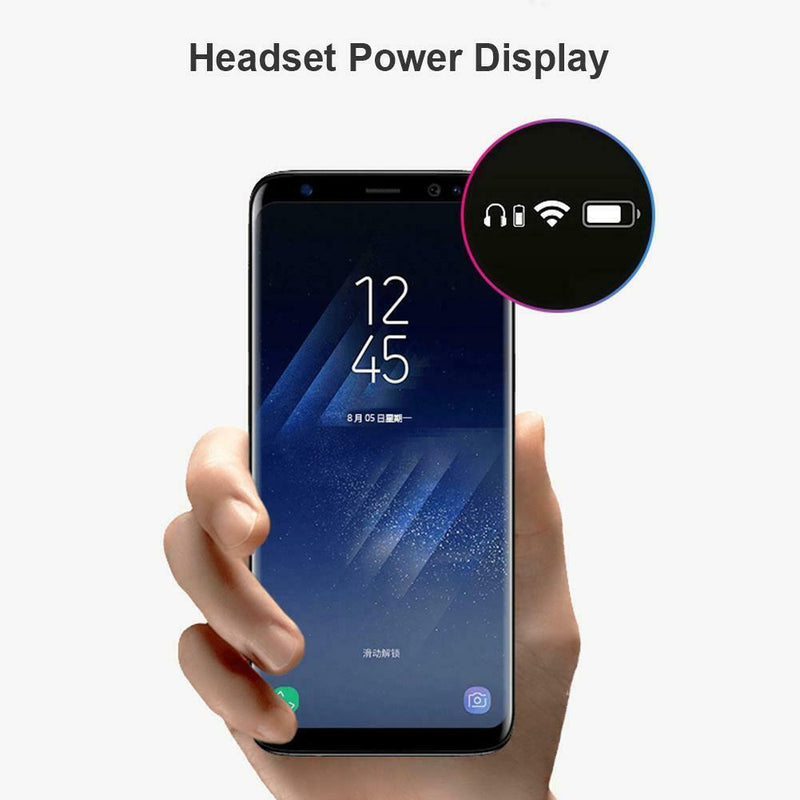 H19T TWS Mini True Wireless Earbuds Blueteeth Earphone Hifi In-ear Headset w/Mic