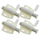 4 PCS White Magnetic Push To Open System Damper For Cabinet Cupboard Drawer P7P9