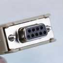 Extender F/F female DB9 female to RJ45 RS232 Female Adapter Connector Convert lj