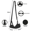 Ergonomic Foot Rest, Travel Footrest Airplane Leg Rest Flight Foot Hammock