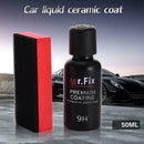 50mL 9H Hydrophobic Anti-scratch Car Care Glass Coating Liquid Ceramic Coat