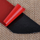 2pc 28.5cm Carbon Fiber Car Door Scuff Plate Sill Cover Panel Step Protect Guard