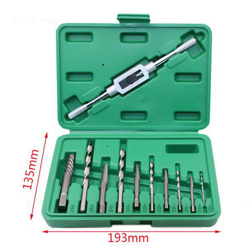 Screw Extractor 11Pcs/set Broken Bolt Remover Drill Guide Set Tool Newest Useful