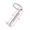 Quick Release Pin for Boat Bimini Top Deck Hinge Marine S Steel 316 5X51mm