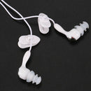 Water proof In-ear Headphone Earphone for MP3 MP4 Underwater White M8R2