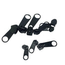 9pcs New Metal Fix Zipper Zip Sliders Rescue Instant Repair Kit Replacement
