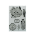 Vivid  Tree trunk ring Scrapbooking Album Card Decor DiaryCraft Clear Stamps FT