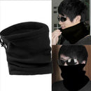 Winter Warm Fleece Snood Scarf Neck Warmer Beanie Hat Ski Men Women Balacla M5K6