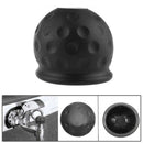 Universal 50mm Black Tow Bar Ball Cover Cap Towing Hitch Caravan Trailer Prot JR