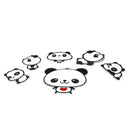 Best Sweet Pandas Embroidery Cloth Iron On Patch Sew Motif Applique Tools