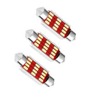 2Pcs 41mm 4014 12SMD C5W Car LED Light Canbus License Dome Interior Reading  OZ