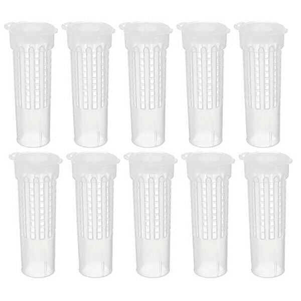 1X(Beekeeping Cup Kit 100 Cell Cups Bee Tool Set Queen Rearing System Bee C