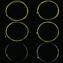 Set of 6 Steel Strings for Acoustic Guitar 150XL 1 M  New High Quality asd