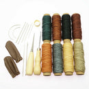 22Pcs Leathercraft Tools Kit, Hand Sewing Stitching Repairing Accessories Tools