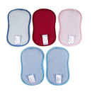 Antibacterial Microfiber Kitchen Scouring Pads Double Side Sponges Scourer