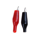 20pcs Red Black Soft Plastic Testing Probe Alligator Clips Crocodile Test Clip3C