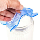 Blue Silicone Stretch Lids Durable & Eco-Friendly Stretch Lids for Fruits &