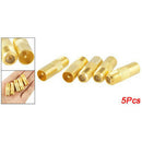 5PCS Coaxial Coax RF Adapter Connectors TV PAL Male Plug to "F" Female M/F