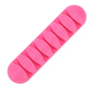 Silicone Cable Winder Desktop Tidy Management Clips Holder Organizer (2pcs) A
