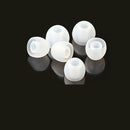 100X small size transparent silicone earbuds ear tip replacement tip cover Pi JR