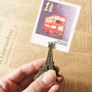 Eiffel Tower Decor Photo Memo Clip Stand Display Holder Card Hom 5.6*3.3cm New B