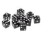 10 Piece D6 Dice Playing Games for Dungeons and Dragons MTG RPG Gaming 16mm