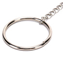 20cm Long Metal Wallet Chain Belt Rock Hipster Pant Jean Keychains Big RingPu Bj