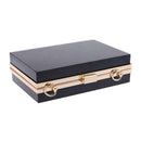 Rectangle Metal Frame Box Purses Handles for DIY Handbags Evening Clutch Bag
