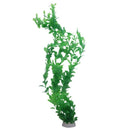 Green Plastic Plants Aquarium Tank Decoration, 20-Inch Long W1D8