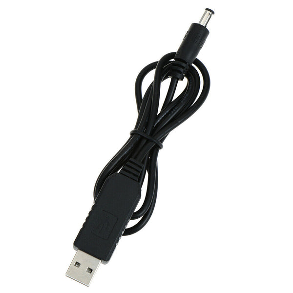Usb dc 5v to dc 12v step up cable module converter 2.1x5.5mm male connectorJ JR