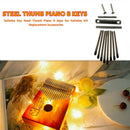 8 Keys Kalimba Thumb Piano DIY Replacement Parts Musical Instrument Accessories