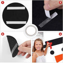 16Pcs DIY Christmas Snowman Face Decoration Garage Door Window Decor Kit