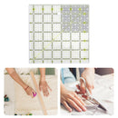 6.5x6.5 inch DIY Acrylic Sewing Quilting Tool Square Patchwork Sewing Ruler A