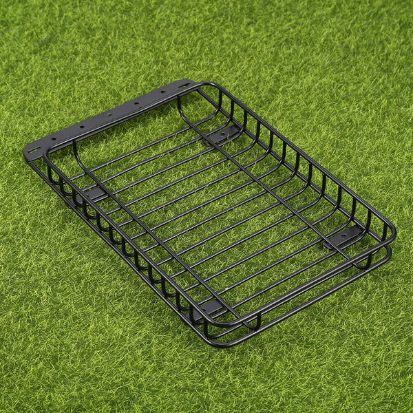 RC Car Rock Crawler Metal Roof Rack Luggage Carrier for Axial ScxIII Trx-4