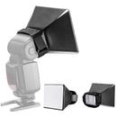 6.5" 10x13cm Mini Softbox Diffuser for DSLR Flash Speedlite Speedlight PortablM&