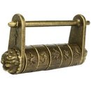 Chinese Old Style Carved Word Password Padlock Locks