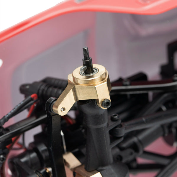 Brass Steering Knuckle Cups Fit for Axial SCX24 AXI90081 1/24 Scale Crawler